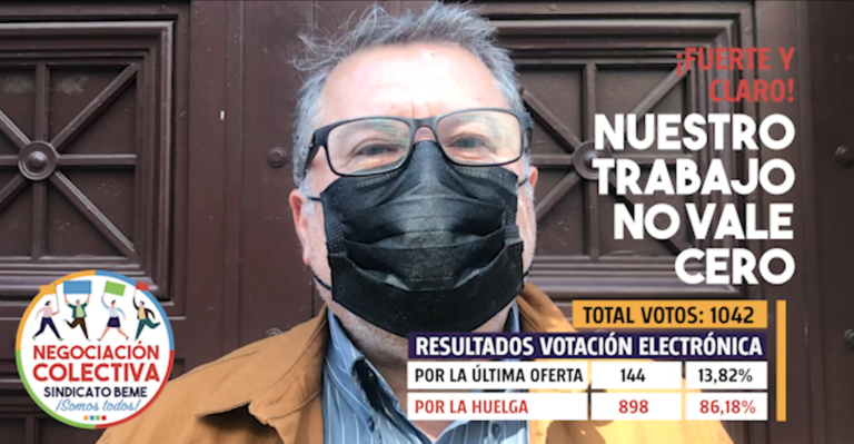 VIDEO | Presidente de Sindicato da a conocer los resultados y señala esperan nueva oferta de BEME