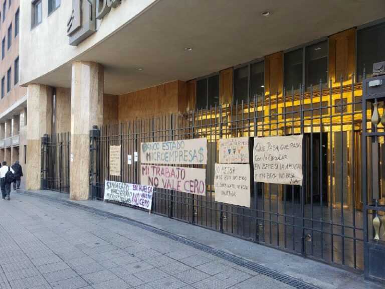 ¡EN TODO CHILE, SINDICATO BEME EN HUELGA!