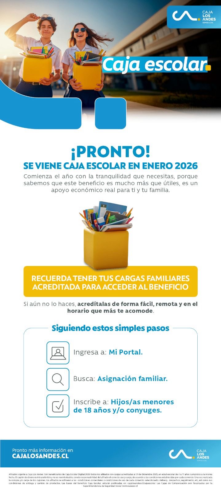 Se Viene Caja Escolar 2026!!