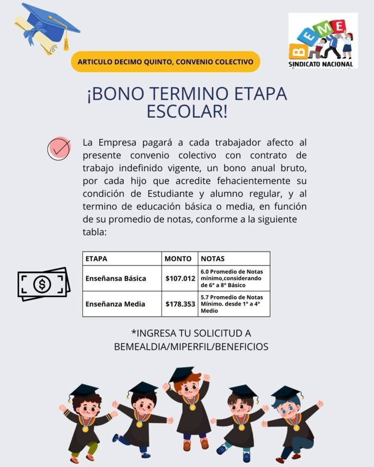 ARTICULO DECIMO QUINTO CONVENIO COLECTIVO